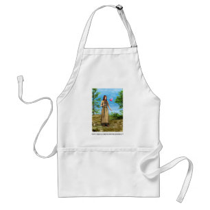 Indianische Frau Waldvogel-Kunst Schürze