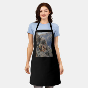 Indianische Ikonen: Apache Krieger, US-Kavallerie Schürze