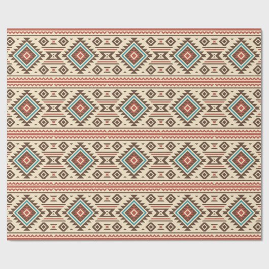 Indianische Kunst Geschenkpapier (Flach)