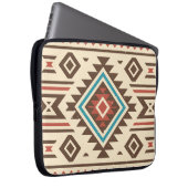 Indianische Kunst Laptopschutzhülle (Vorne Rechts)