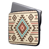 Indianische Kunst Laptopschutzhülle (Vorderseite Links)