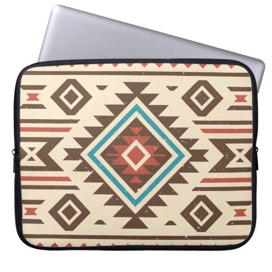 Indianische Kunst Laptopschutzhülle (Vorderseite)
