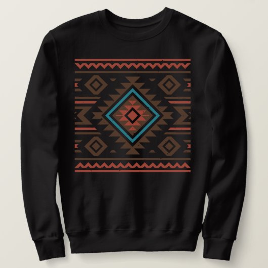 Indianische Kunst Sweatshirt (Design vorne)