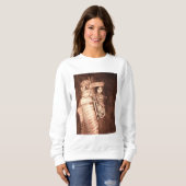 INDIANISCHE MUTTER MIT PAPOOSE SWEATSHIRT (Vorne ganz)