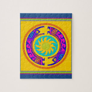 Indianische Regenbogen-Geister Puzzle