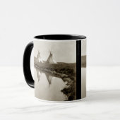 Indianische Tipis Tasse (Vorderseite Links)