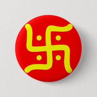 Indianische Traditionskirche des rückwärtigen Swas Button