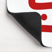 Indianische Traditionskirche des rückwärtigen Swas Mousepad (Ecke)