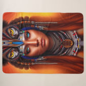 Indianischer Apache Sherpadecke (Vorderseite (Horizontal))
