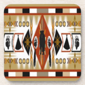 Indianischer Bärenkork-Untersetzer Getränkeuntersetzer (Vorderseite)