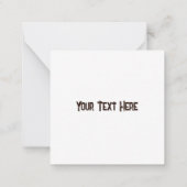 Indianischer Chef der wilden Landschaft Sunset Mitteilungskarte (Rückseite)