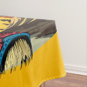 Indianischer Chef der wilden Landschaft Sunset Tischdecke (Beispiel)