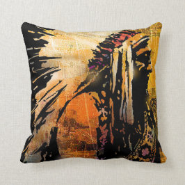 Indianischer Chef Kissen