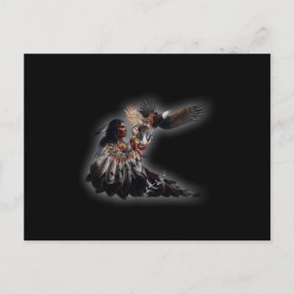 Indianischer Chef Postkarte