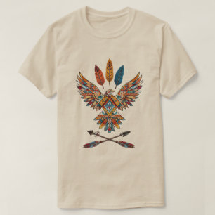 Indianischer Donnervogel - Stolze indigene Kultur T-Shirt