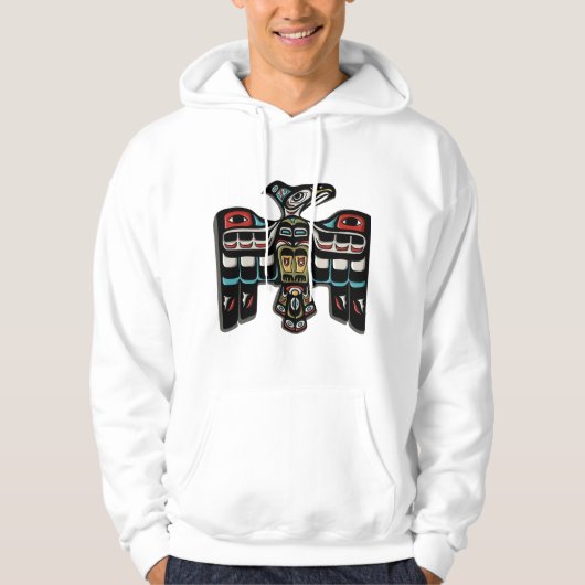 Indianischer Geist Bird Hoodie (Vorderseite)
