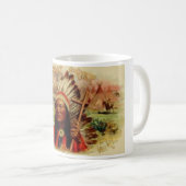Indianischer Kaffeebecher Kaffeetasse (VorderseiteRechts)