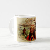 Indianischer Kaffeebecher Kaffeetasse (Vorderseite Links)
