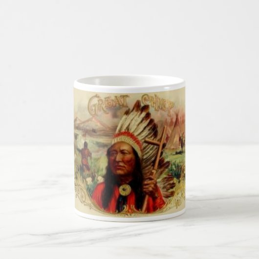 Indianischer Kaffeebecher Kaffeetasse (Mittel)