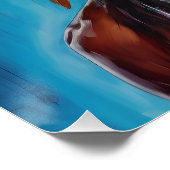 Indianischer Leiter Nr. 8 Poster (Ecke)