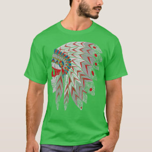 Indianischer Schädel 2 T-Shirt