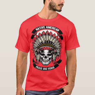 Indianischer Schädel 4 T-Shirt