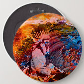 Indianischer Traum Button (Vorne & Hinten)