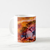Indianischer Traum Kaffeetasse (Vorderseite Links)