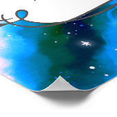 Indianisches amerikanisches Sprichwort Inspiration Poster (Ecke)