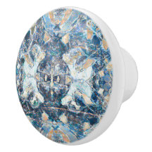 Indianisches amerikanisches Tribal Classic Blue Ta