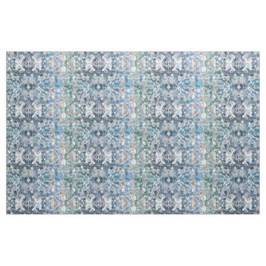 Indianisches amerikanisches Tribal Classic Blue Ta Stoff (Fat Quarter (45,7 x 55,9 cm))