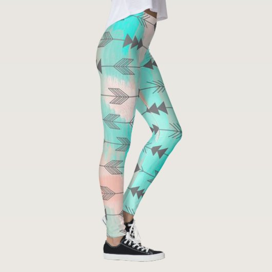 Indianisches Arrow-Muster Leggings (Rechts)