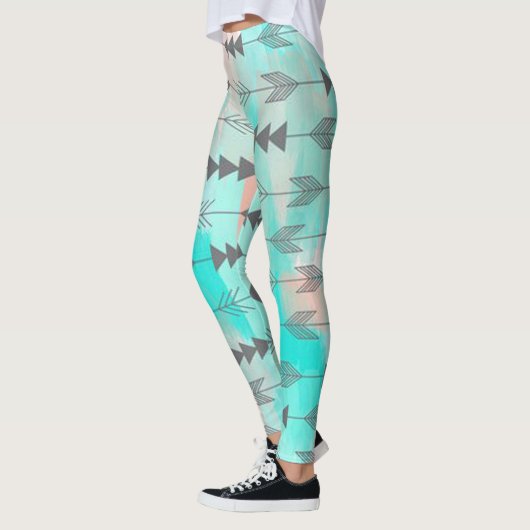 Indianisches Arrow-Muster Leggings (Links)