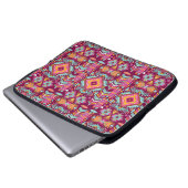 Indianisches Aztekenmuster Laptopschutzhülle (Vorne Knopf)