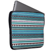 Indianisches Aztekenmuster Laptopschutzhülle (Vorne Rechts)