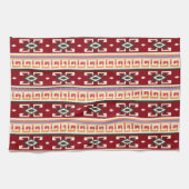 Indianisches geometrisches Muster Küchentuch (Horizontal)