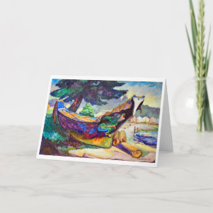 Indianisches Kriegskanu Emily Carr Karte