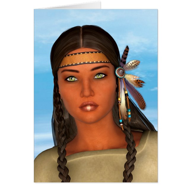 Indianisches Mädchen (Vorne)