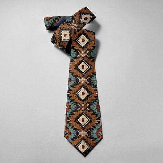 Indianisches Muster Indische Kultur Boho-Stil Krawatte