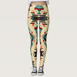 Indianisches Muster Leggings