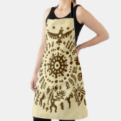 Indianisches Stamm-Ureinwohner-Ur-Ur-Ohrmuschel Schürze (InSitu)