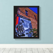 Indianisches Zeichen Leinwanddruck (Insitu (Holzboden))