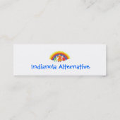 Indianola Alternativkarten Mini Visitenkarte (Rückseite)