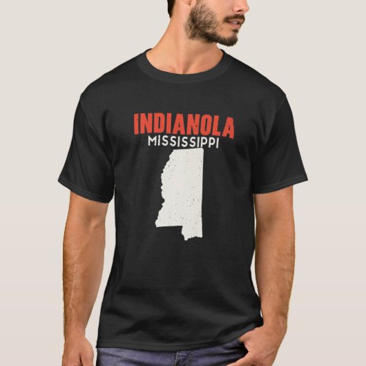 Indianola Mississippi USA Staat America Travel Mis T-Shirt (Vorderseite)