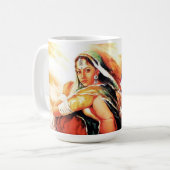 Indica Kaffeetasse (Vorderseite Links)