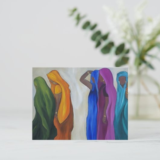 Indica Postkarte (Stehend Vorderseite)