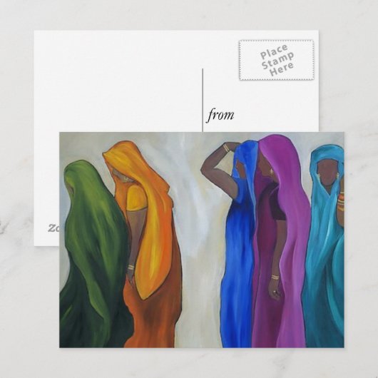 Indica Postkarte (Vorne/Hinten)