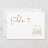 INDIE Bohemisch Burnt Orange Tischplatine Einladung (Vorderseite)