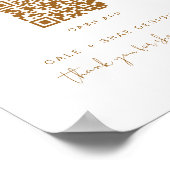 INDIE Bohemisches Zahlungssystem für kleine Untern Poster (Ecke)