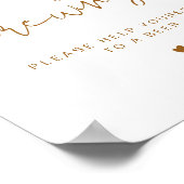 INDIE Boho A Baby brütet Bierschildkröte Poster (Ecke)